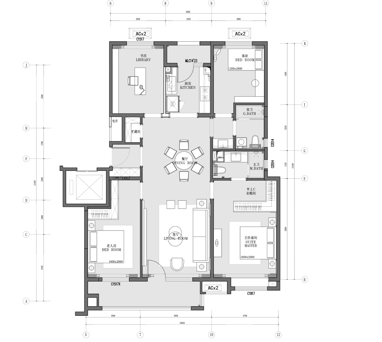 金地·璟宸项目丨中国北京丨EH DESIGN GROUP棣赞室内设计团队,极尚软装陈设团队-81