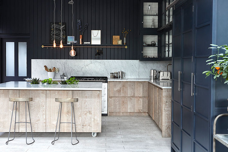 伦敦宽敞现代住宅 | 玻璃顶、黑 library 与庭院 gazebo-14