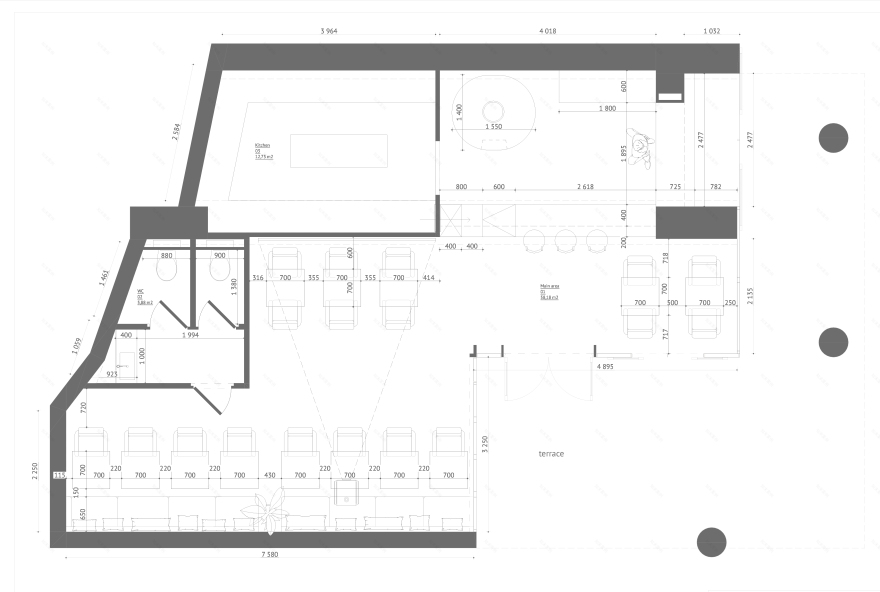 梅迪蒂拉尼奥意大利餐厅丨法国丨Helga Flekei-10