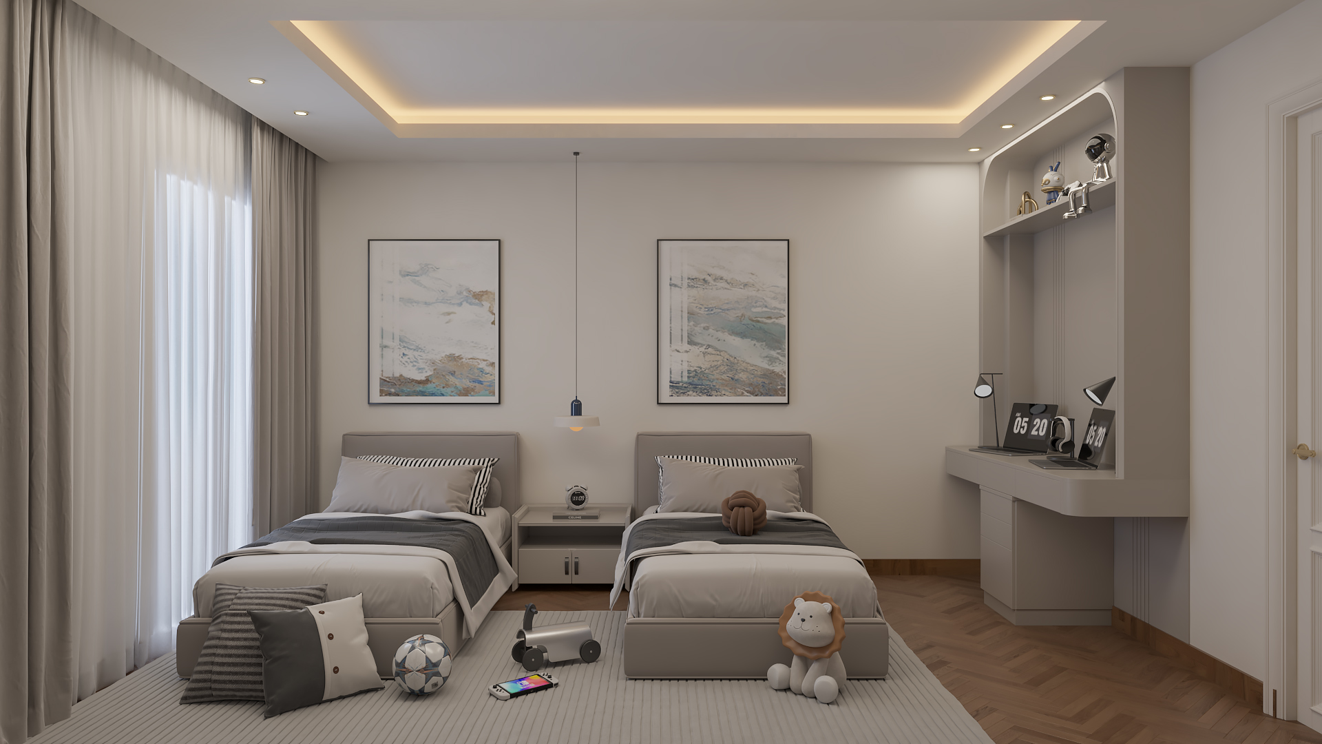 New Classic Apartment Design at Gleem, Alexandria-26