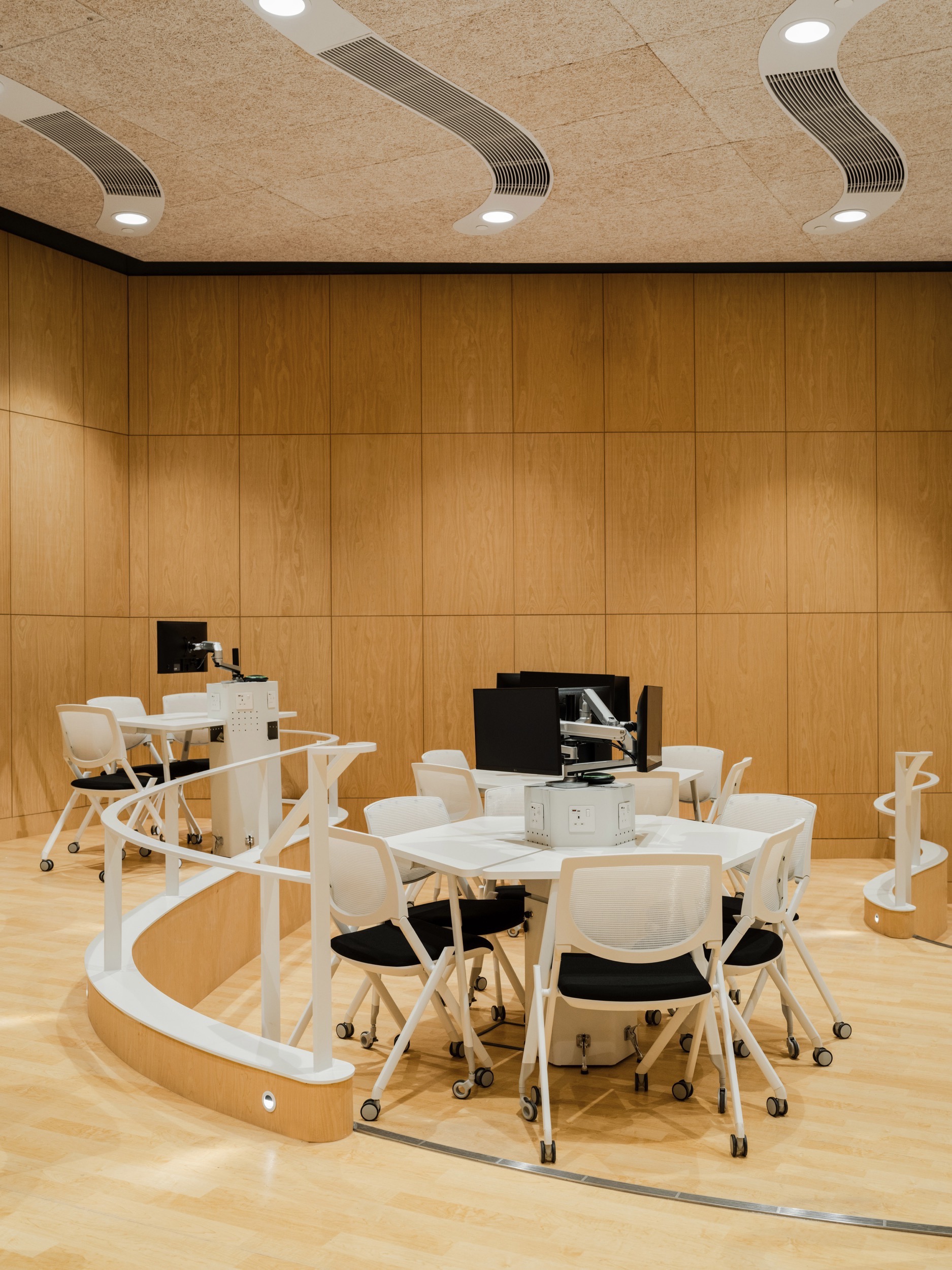 岭南大学翻转讲座厅丨中国香港丨Atelier Nuno-26