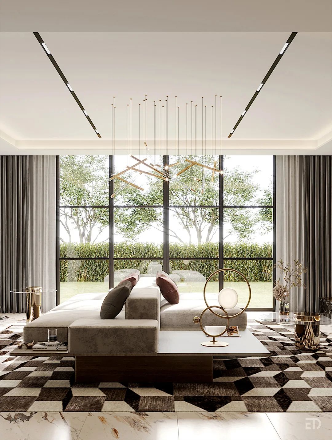 广州珠江·国际城别墅样板房丨中国广州丨戴勇设计-1