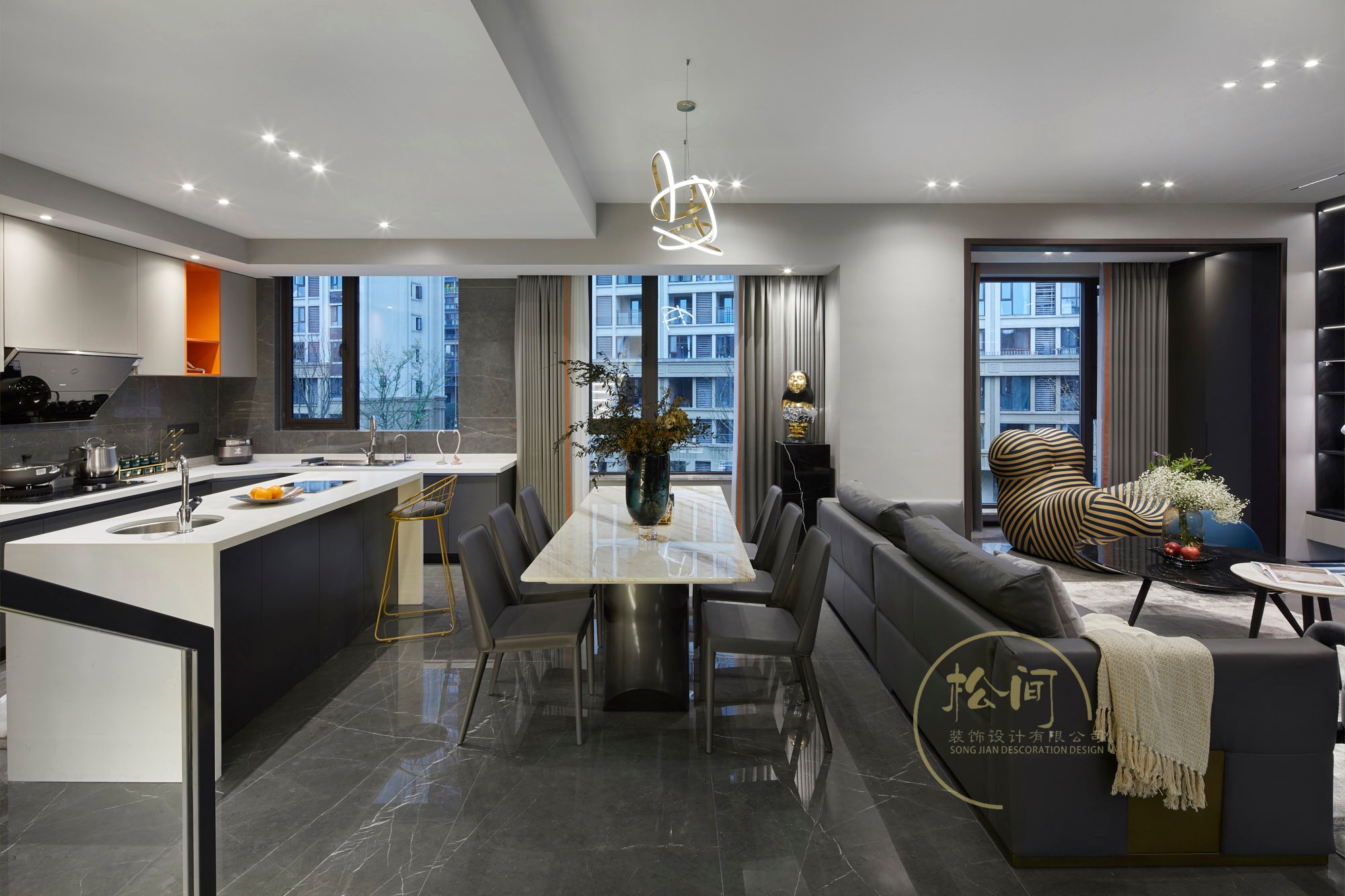 曲直有度丨中国泸州丨松间设计-21