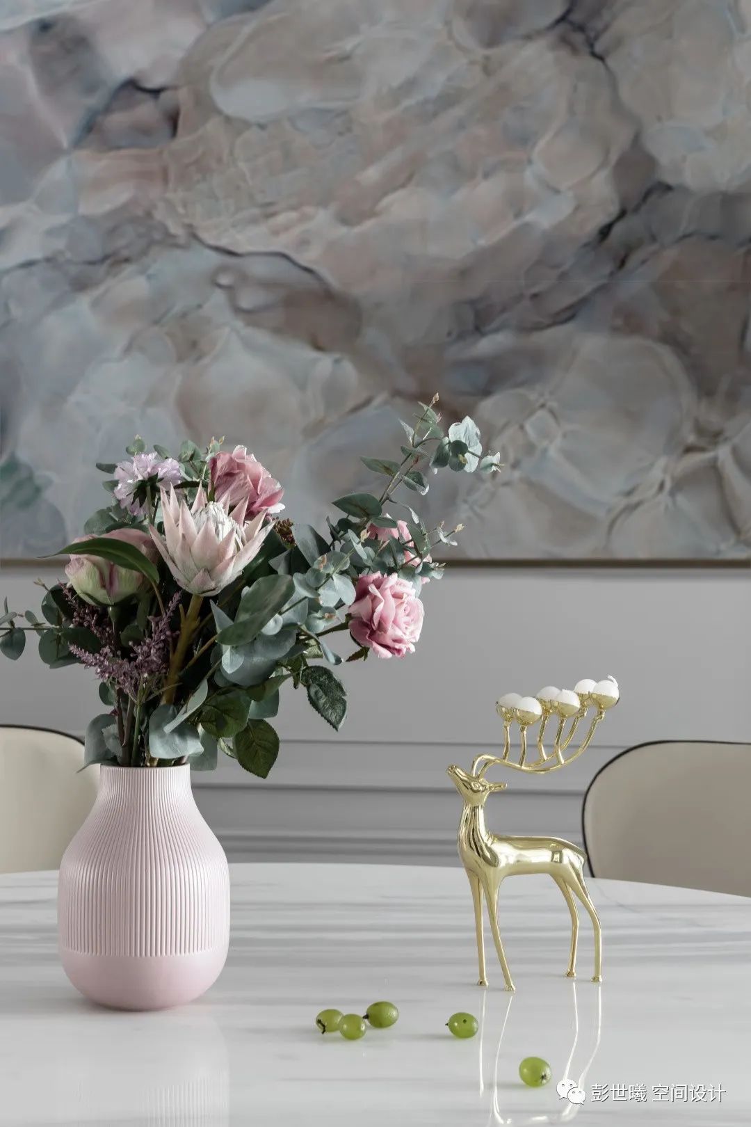 现代法式浪漫 · 杭州大华悦宫设计案例丨中国杭州丨彭世曦空间设计-14