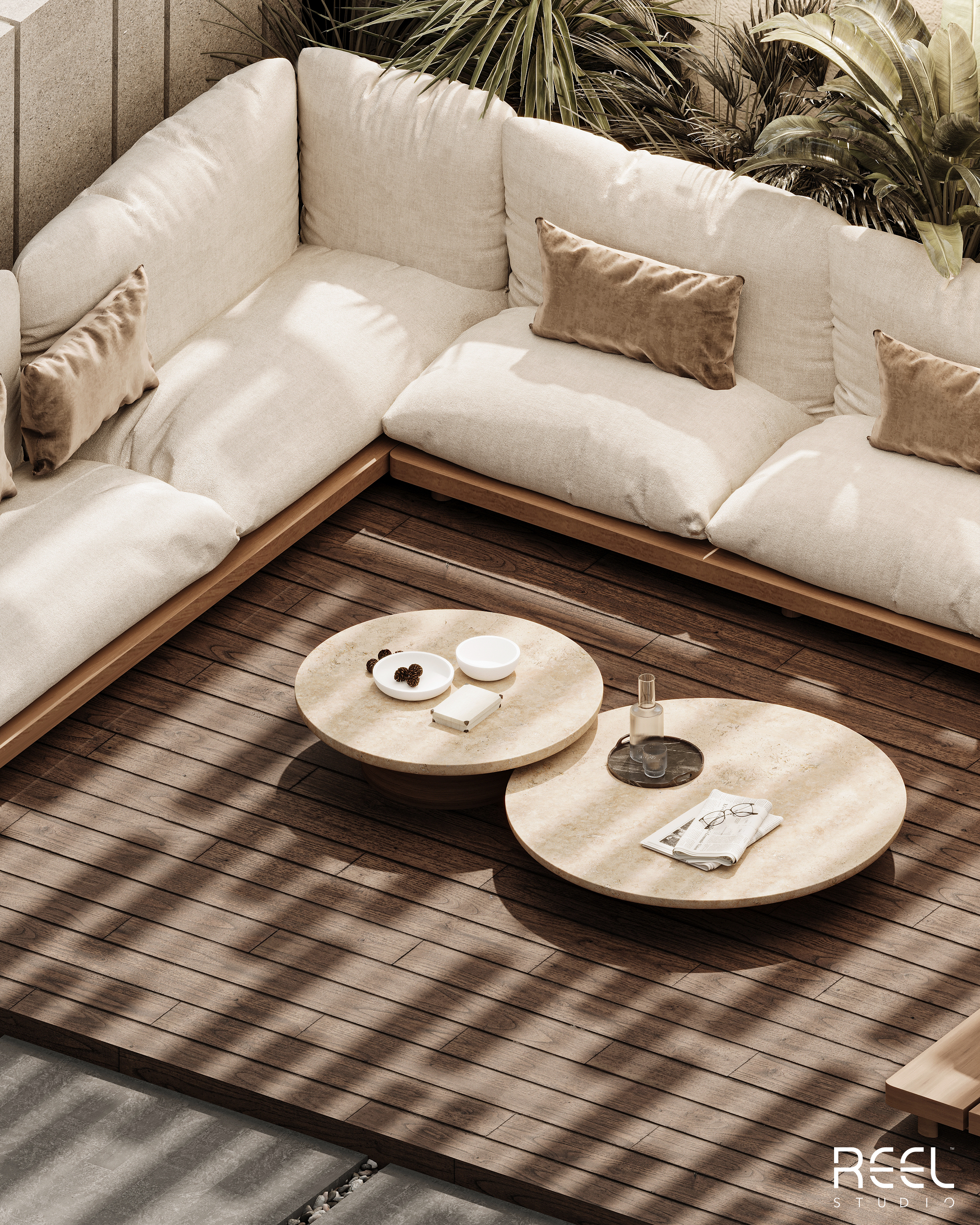 屋顶花园设计丨沙特阿拉伯丨REEL STUDIO-7