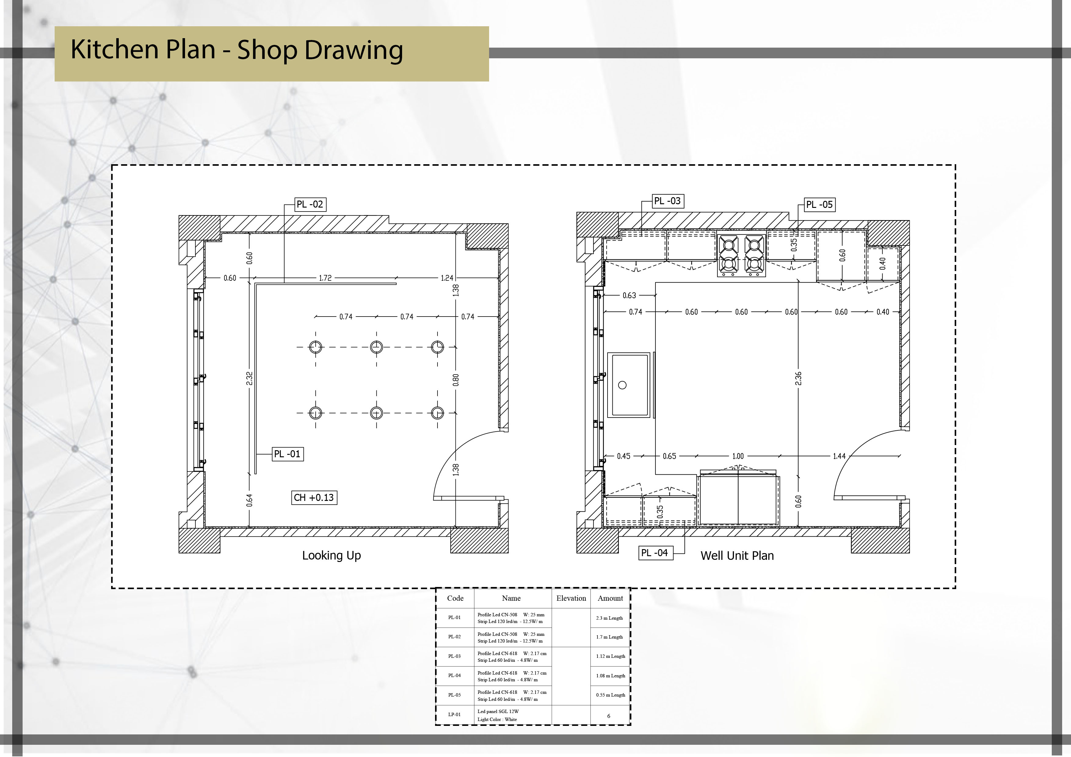 Modern Kitchen Int Design +Working Drawings-2