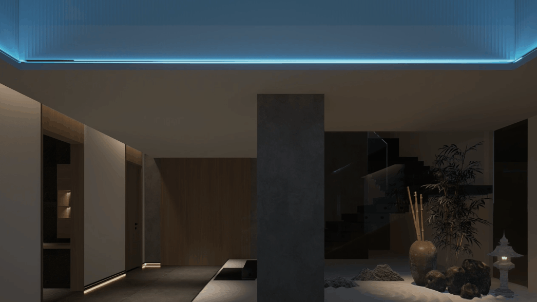 万境壹空·朝花夕拾私人茶会所空间设计丨万境壹空美学设计师-10