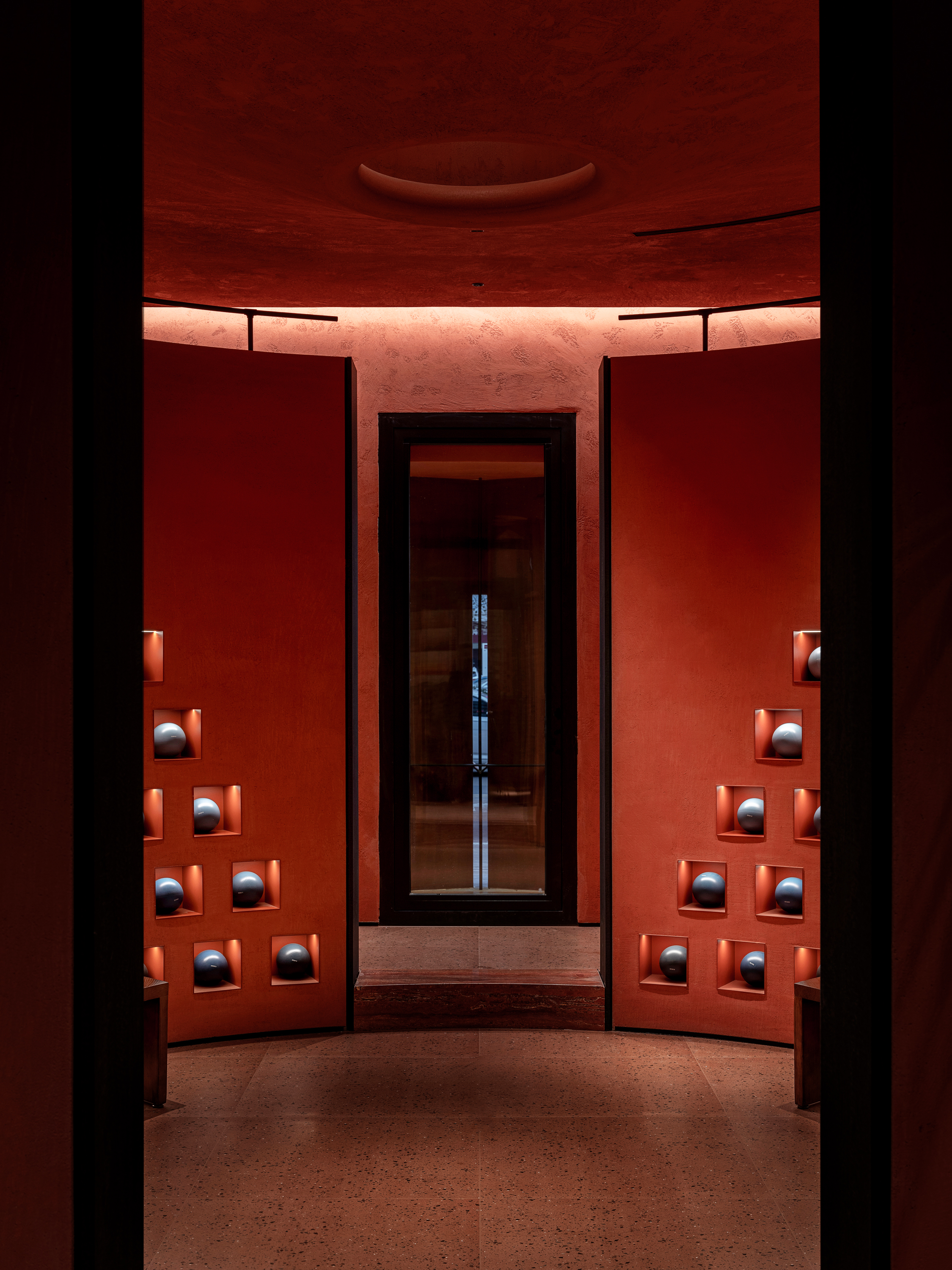 山谷隐喻,邓恩涂料展厅丨中国河北丨安年设计-19