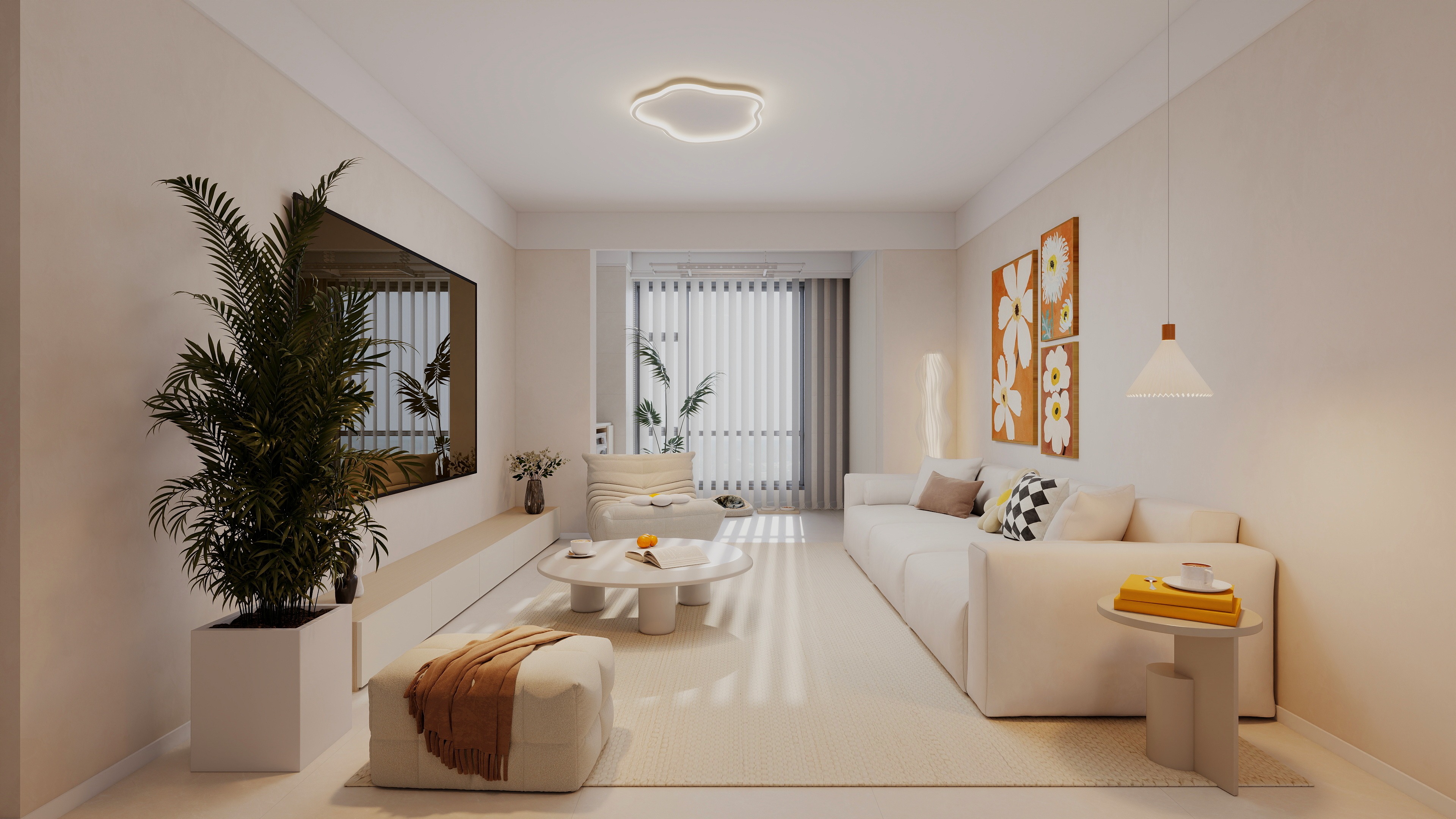 正弘·尚文苑原木奶油风112㎡3室-1