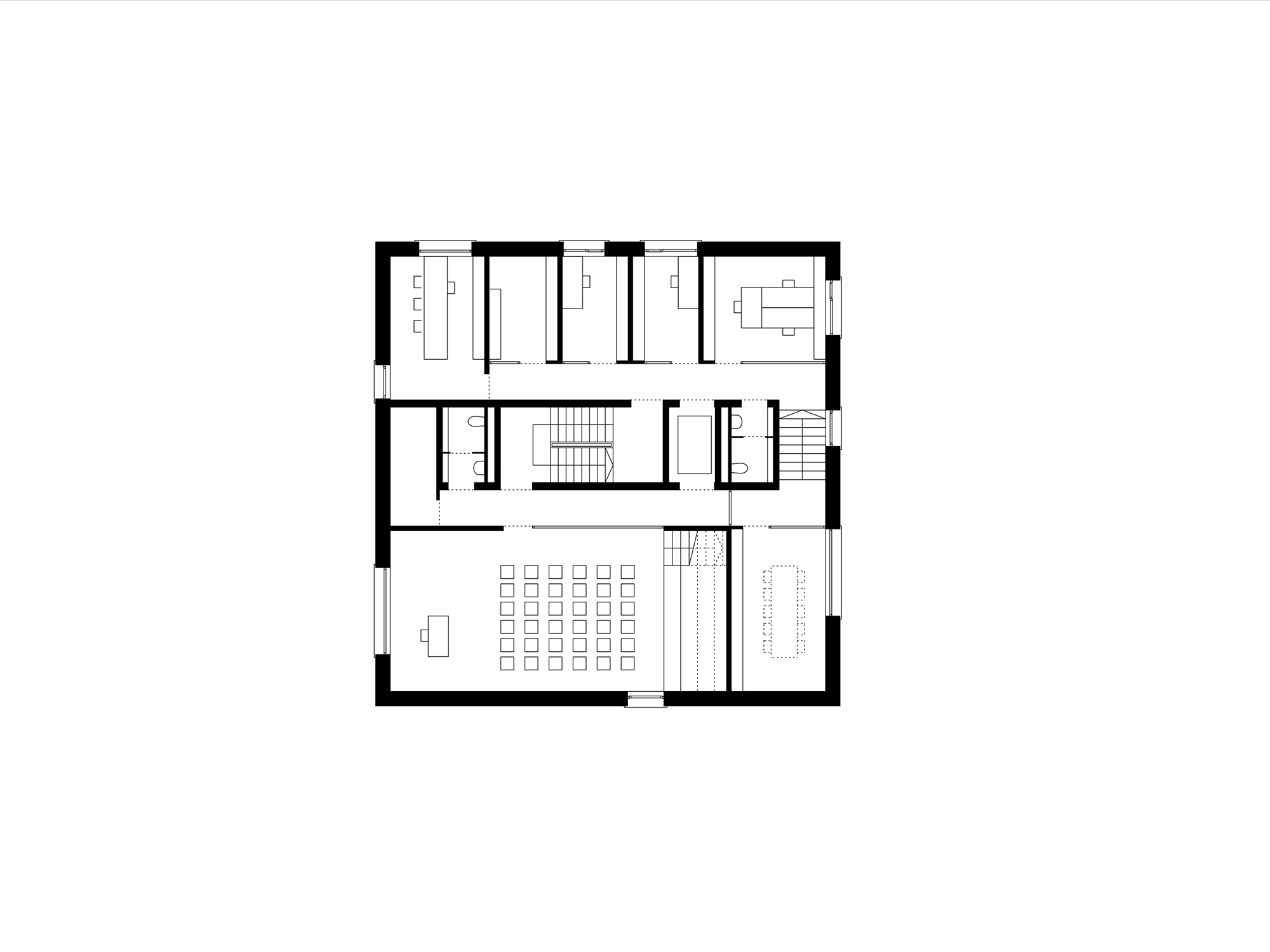 异形窗口小立方体办公建筑·Wibeba 行政大楼-20