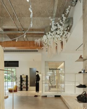 于奶白之境,编织自然光韵丨商业空间设计丨YIBEI DESIGN SUZHOU