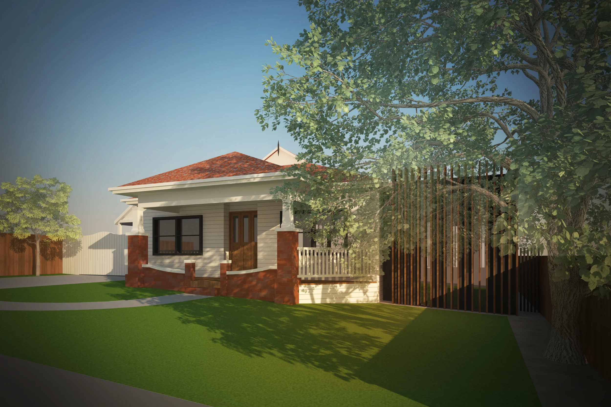 格伦艾里斯（Glen Iris）扩建与翻新工程

注：E·tension推测为Extension的拼写错误，在建筑领域Extension常指建筑的扩建部分，Renovation指翻新、整修Glen Iris一般是特定的地名，音译为格伦艾里斯 丨澳大利亚墨尔本丨JLTL Architects-39