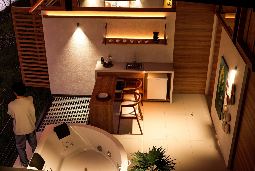 住宿小屋——普尤露营度假村(注:Glamping可直译为豪华露营野奢露营,这里结合语境意译为露营度假村 ,若普尤有更合适的官方译名可替换) 丨厄瓜多尔-13