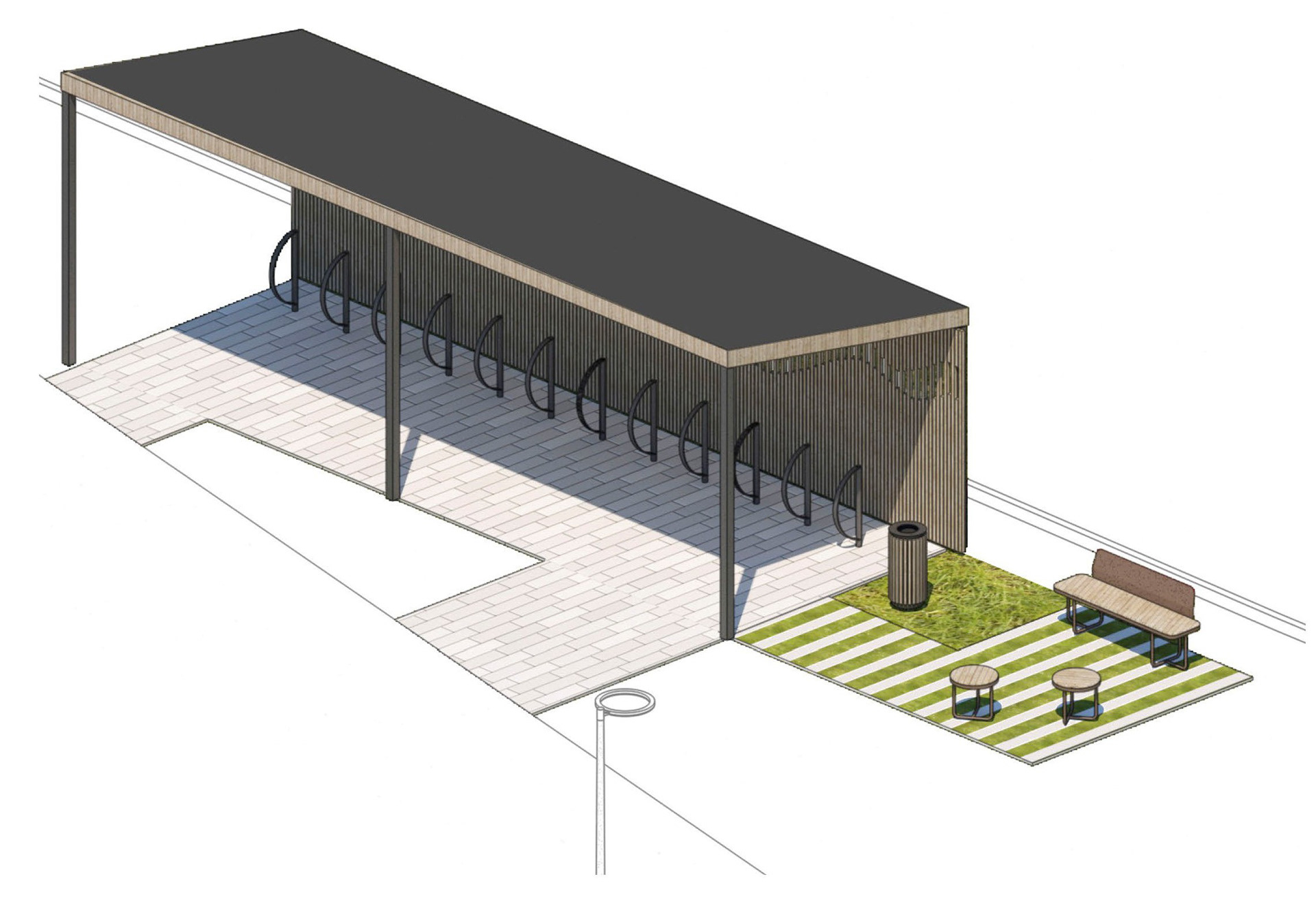 ЖК «НЬЮТОН» 小区景观设计丨俄罗斯奔萨-31