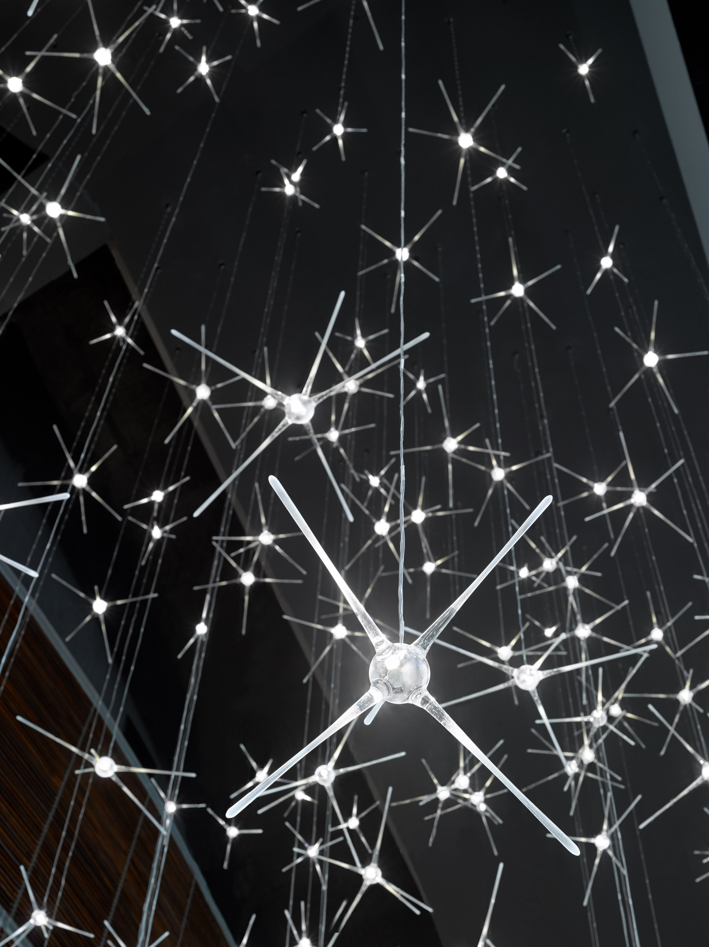 Lasvit creates glass sculpture that illuminates in response to music-3