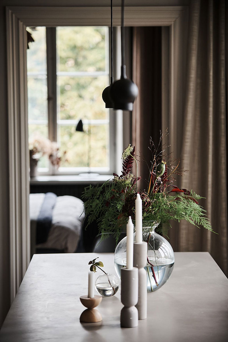 瑞典灰色调时尚公寓，打造温馨空间-21