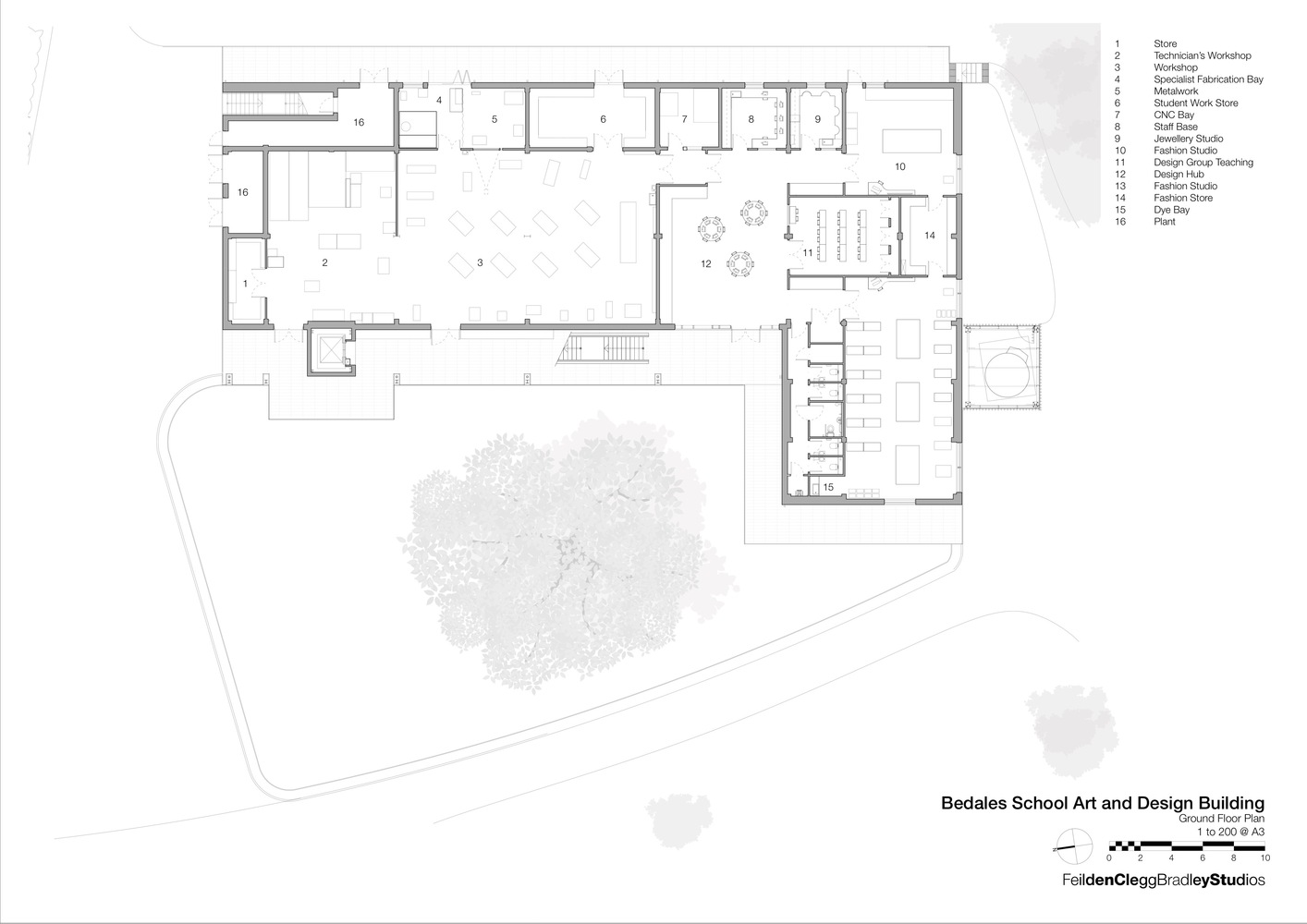 Bedales School 艺术设计教学楼-21