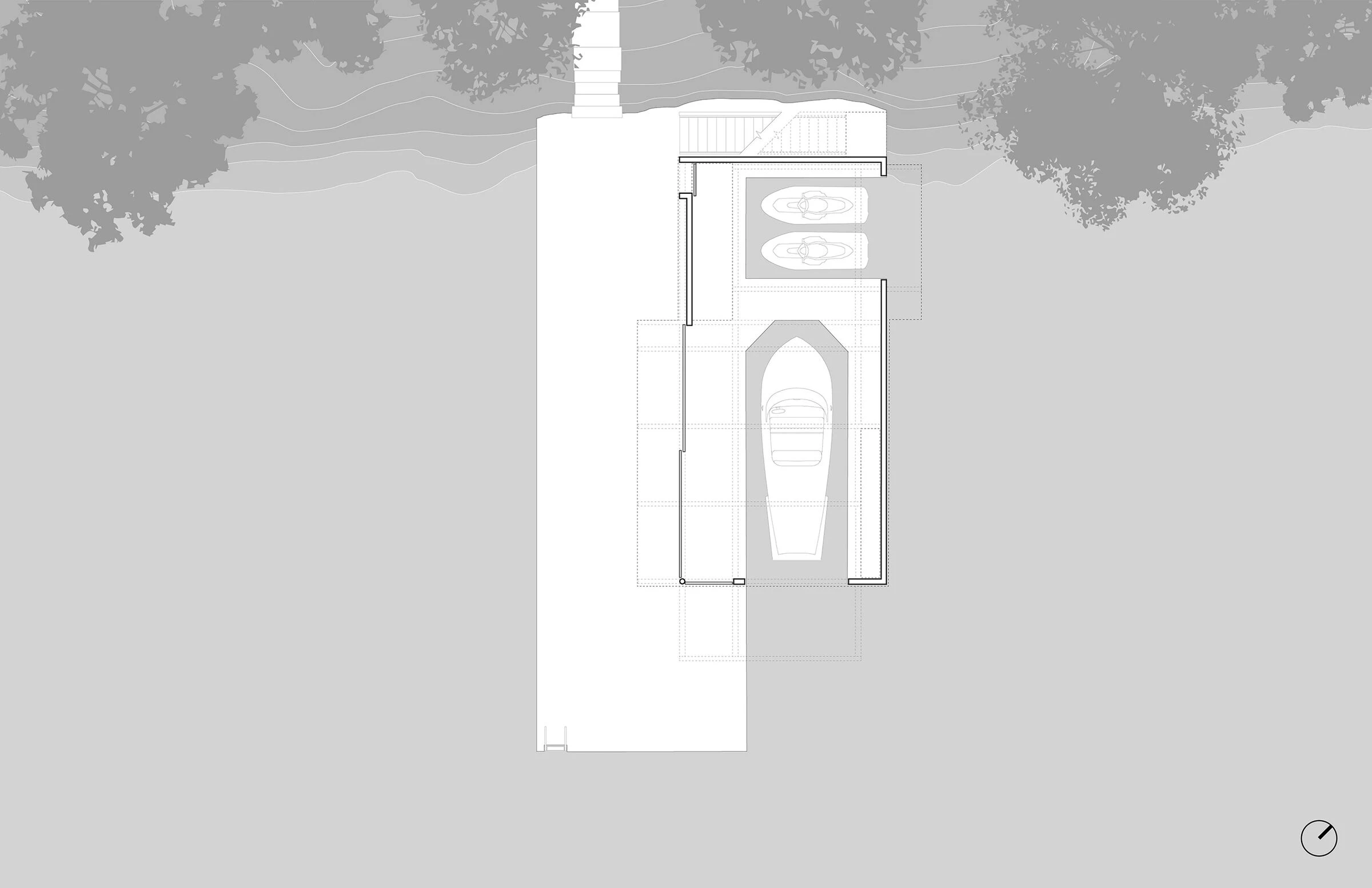 马斯科卡湖船屋丨加拿大丨Turkel Design-19