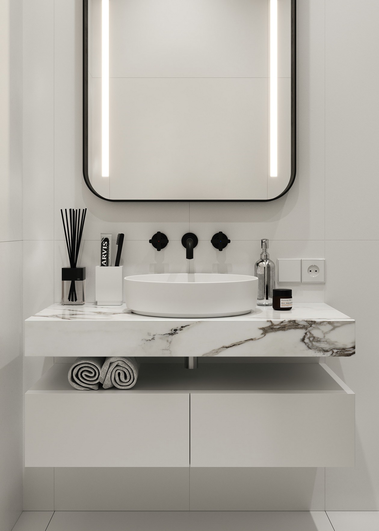 乌克兰上城 130平简约空间设计-16