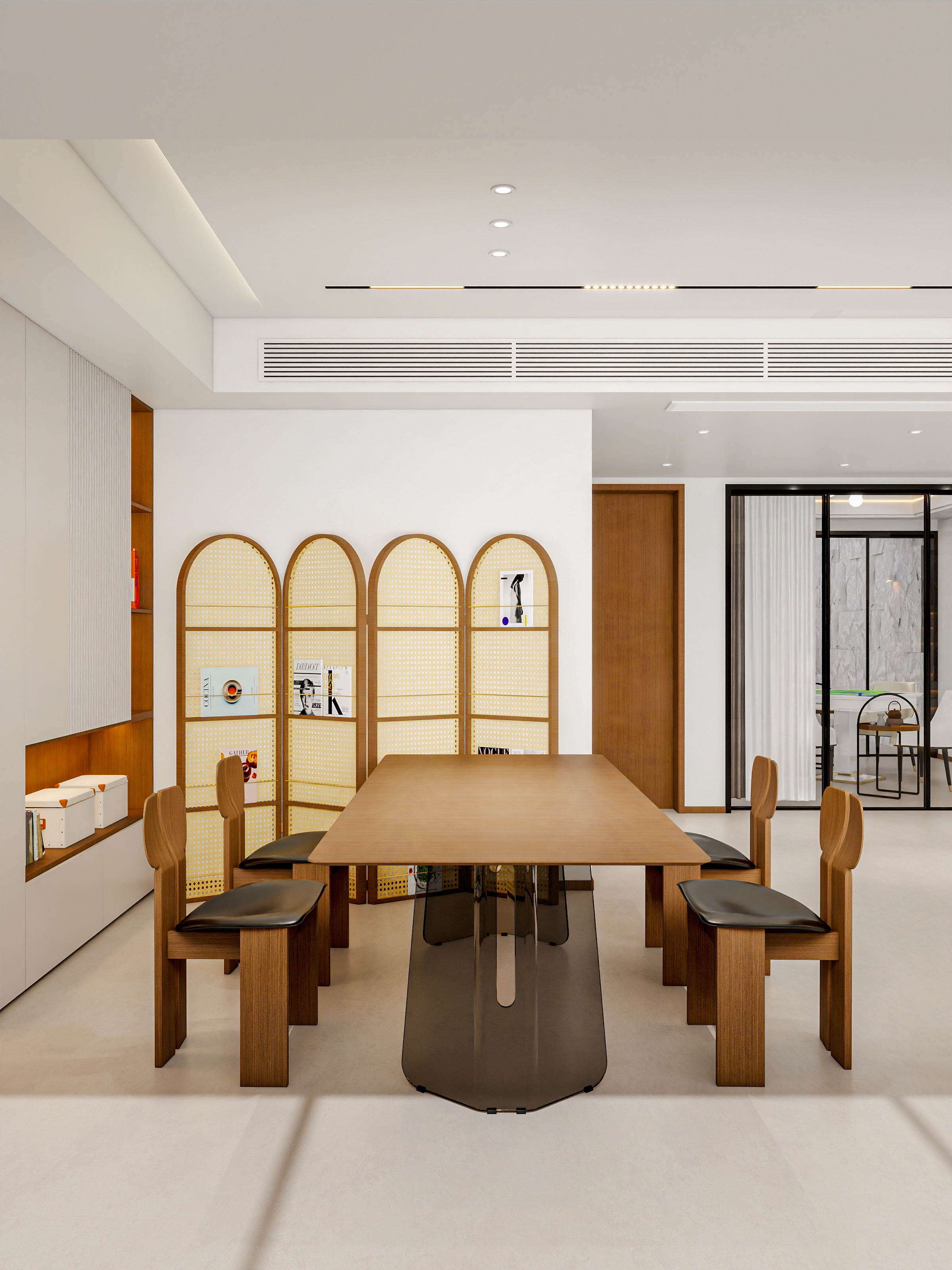 四川成都花间君邸（603平方现代极简底跃四居室）-27