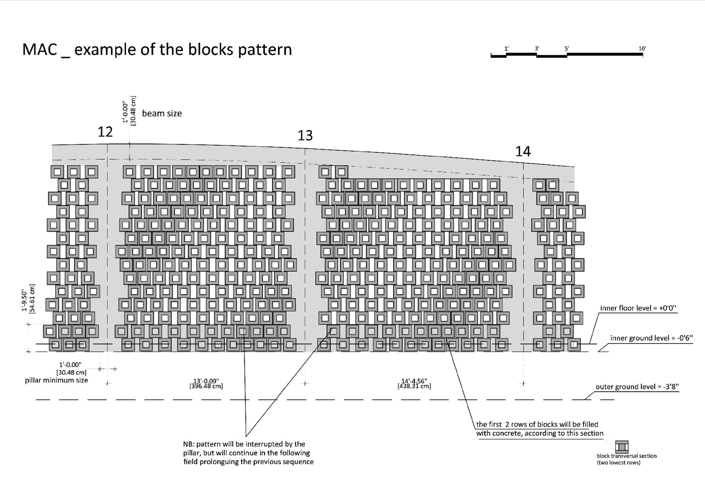 印度低成本社区中心,混凝土螺旋墙展现独特魅力-24