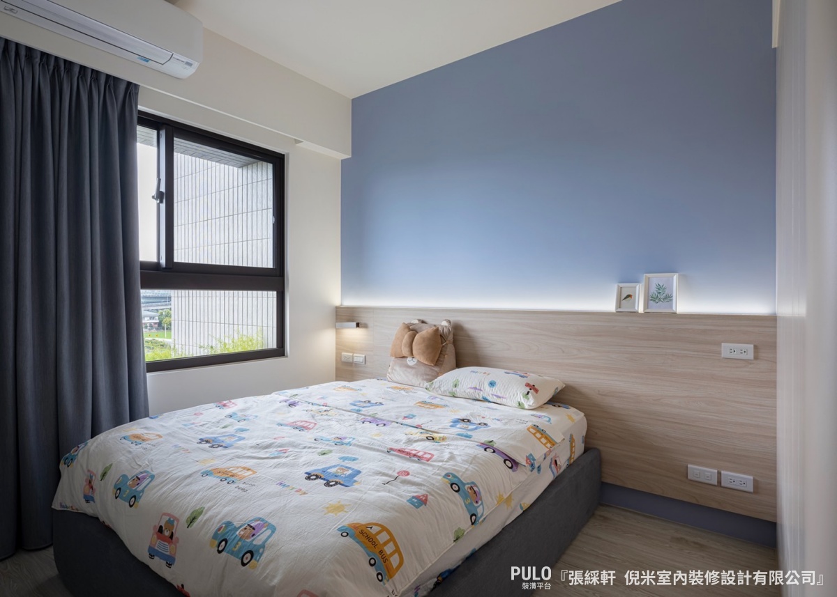 台中17坪小坪数北欧风亲子居家装潢丨中国台中丨倪米室内装修设计有限公司-28