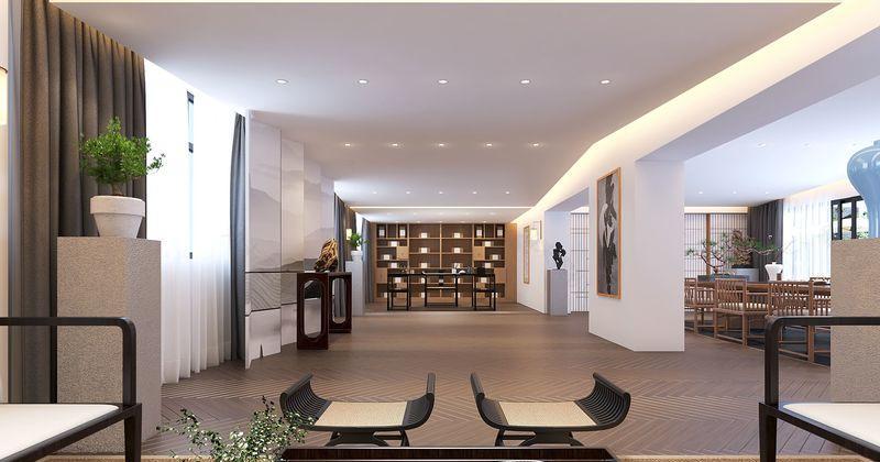 楚雄办公会所设计-57