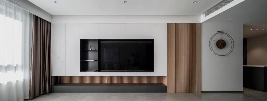 沈阳浦江御景湾现代简约家居设计丨中国沈阳丨原里建设-33