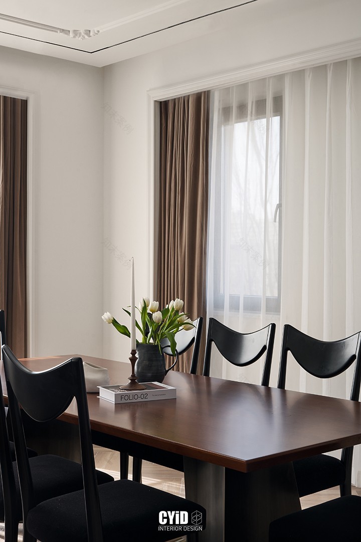 落于首都排屋的现代法式丨中国北京丨辰佑设计,颜青软装-11