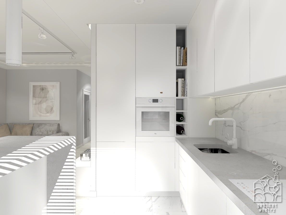 Warszawa 80m² 公寓室内设计项目丨波兰华沙-5