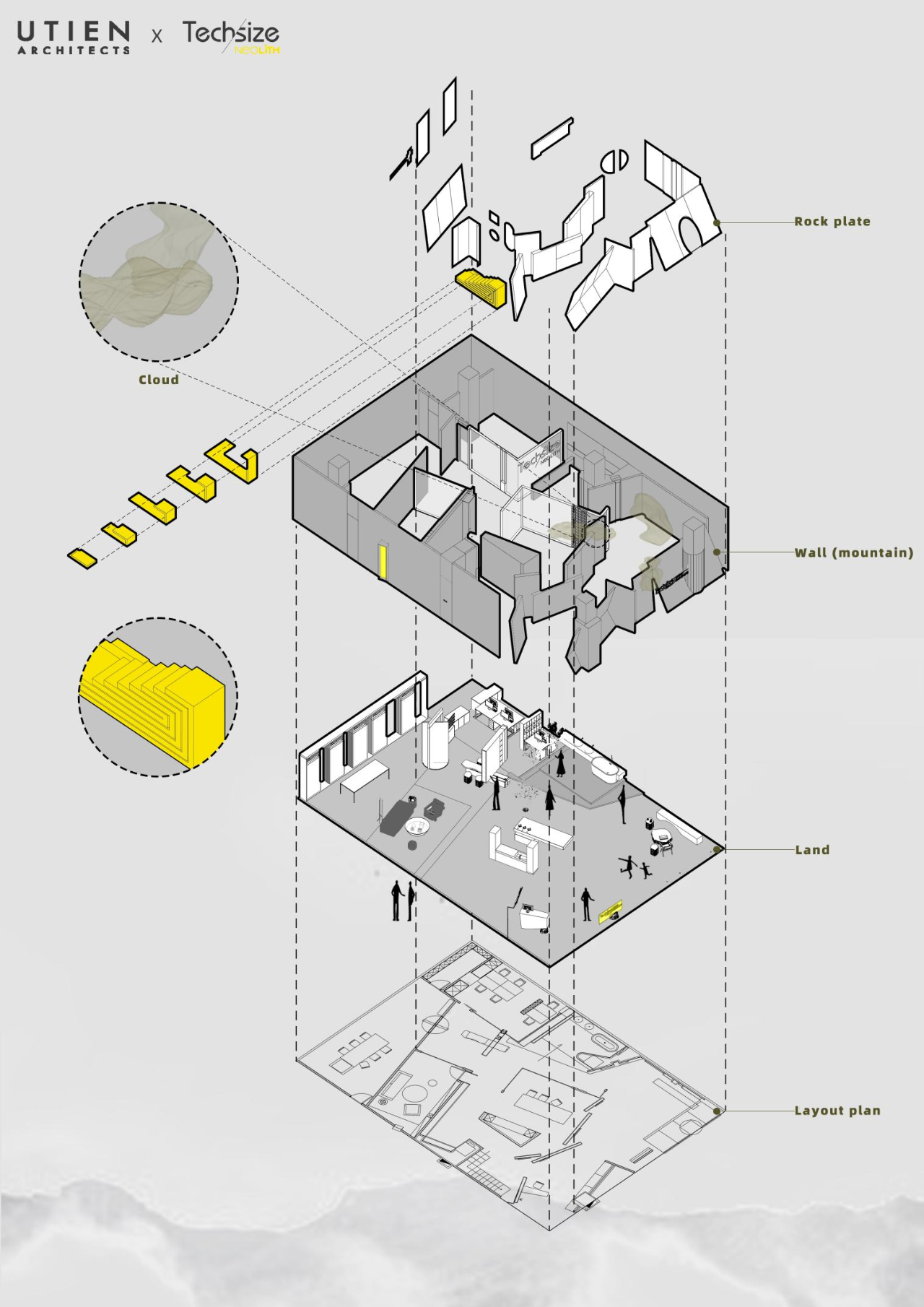西班牙德赛斯岩板展厅丨有田建筑设计团队-3