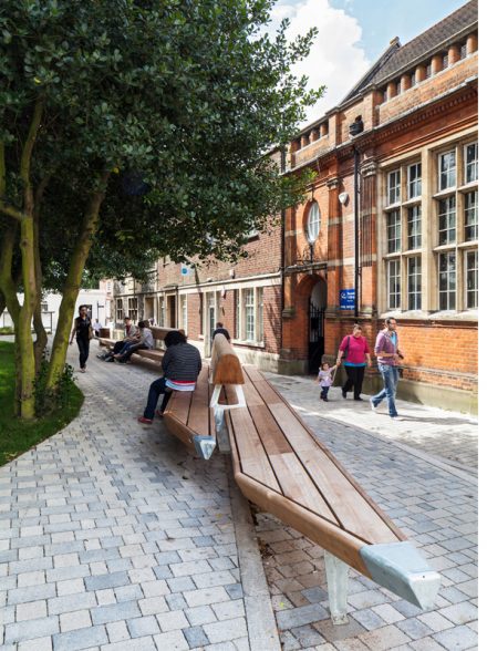 奇平巴尼特教堂花园丨United KingdomLondon丨Metropolitan Workshop-11