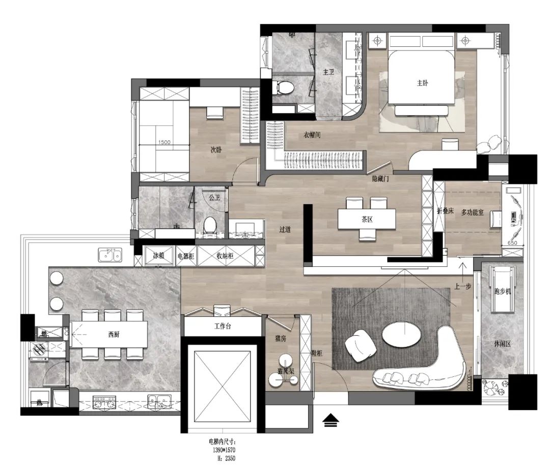 原木淡幽清香的超然住所设计丨中国广州丨一度经纬-7