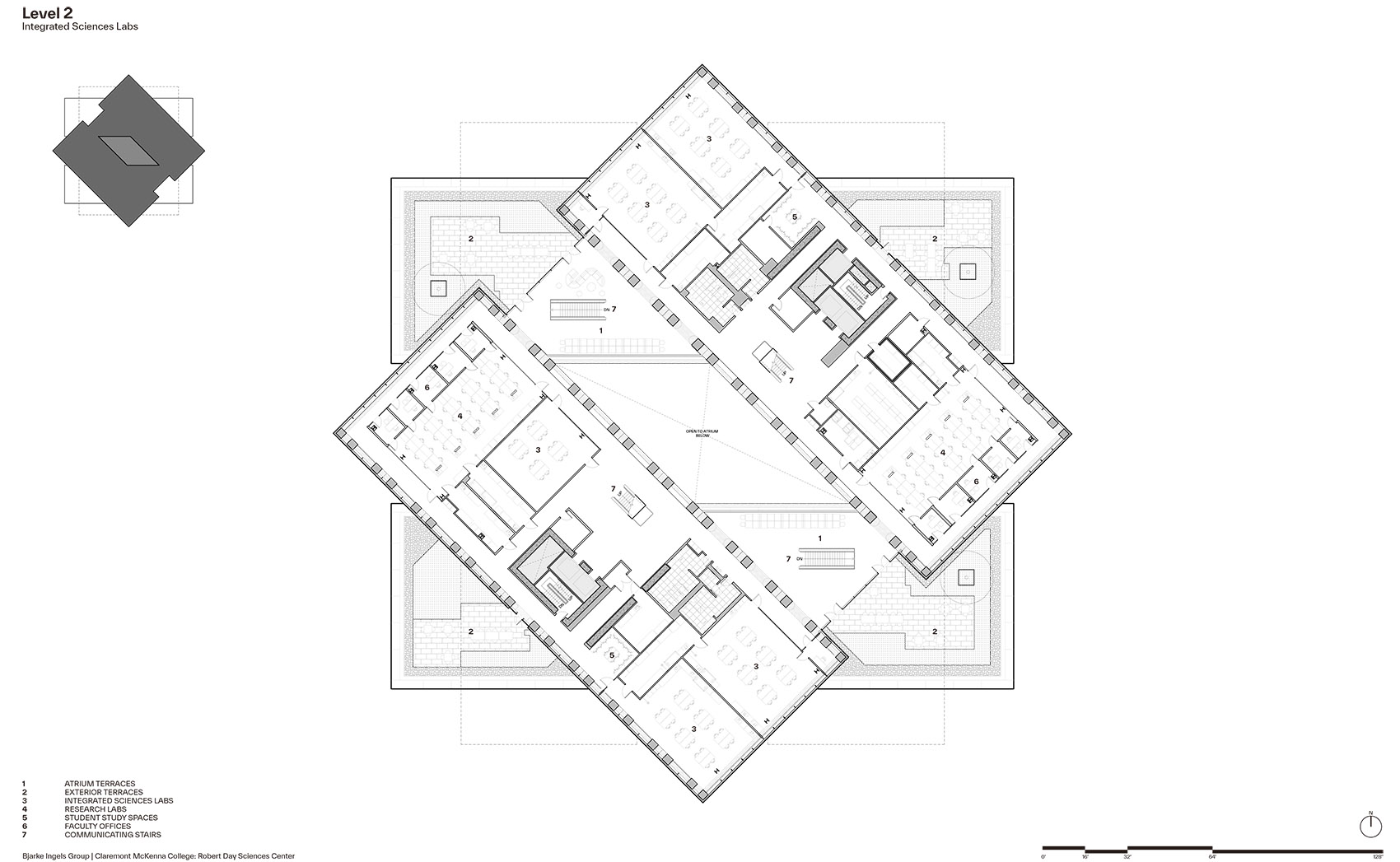 克莱蒙特·麦肯纳学院罗伯特·戴科学中心丨美国丨BIG-99