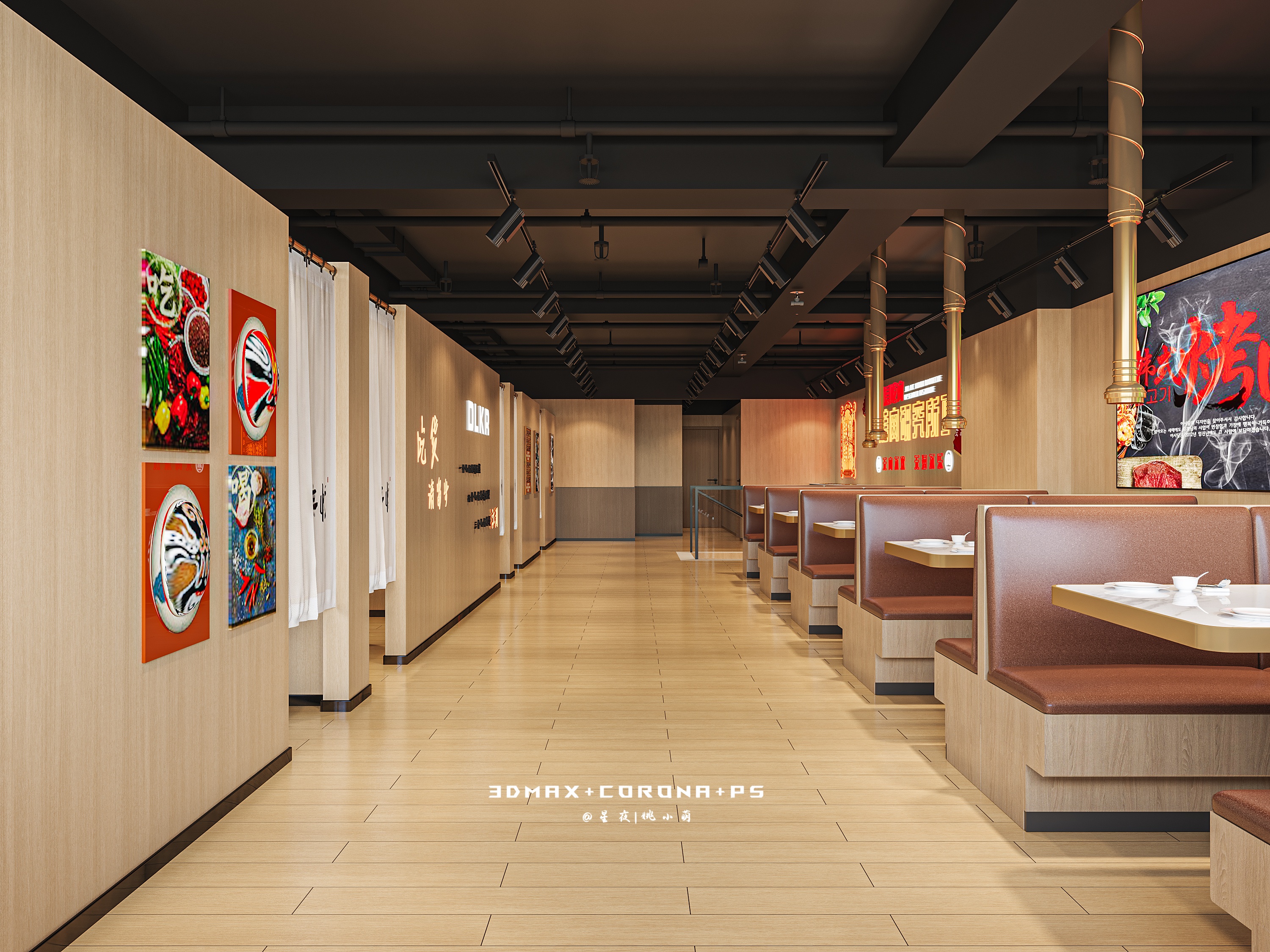 烤肉店设计：在烟火气与精致感间找到平衡-4