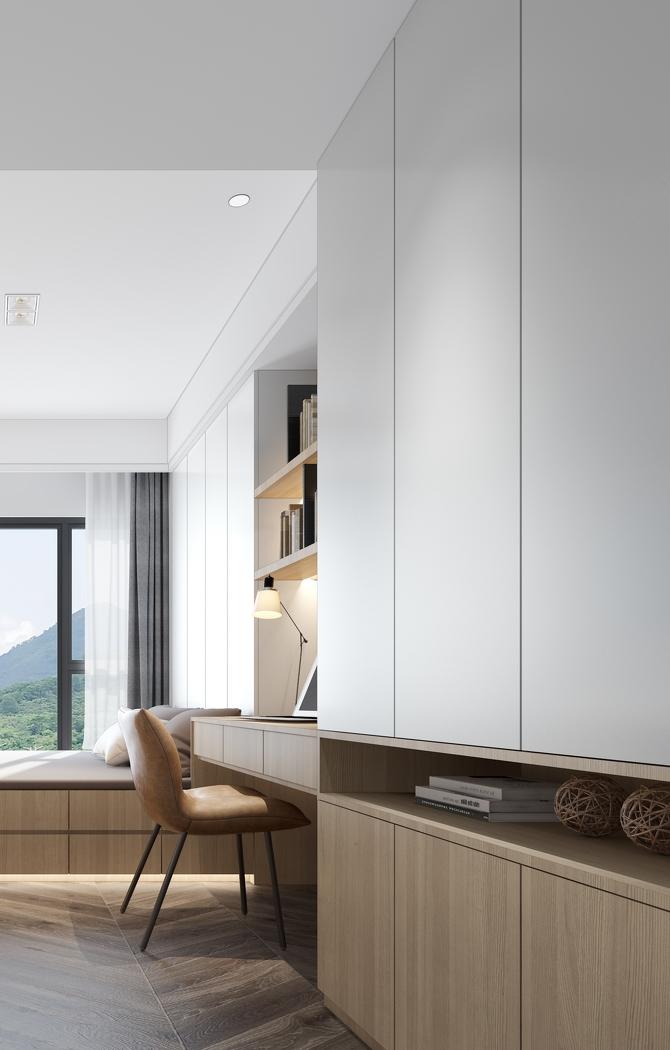 轻美式山景宅 生活与自然相融-32