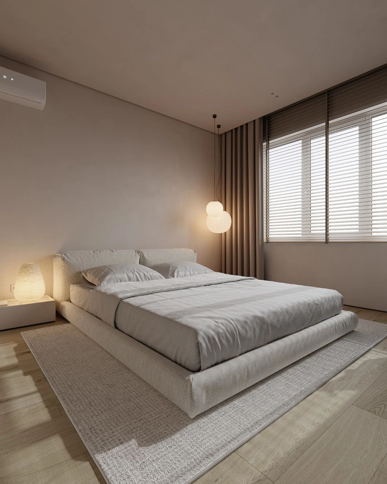 原木系奶油风空间设计-25