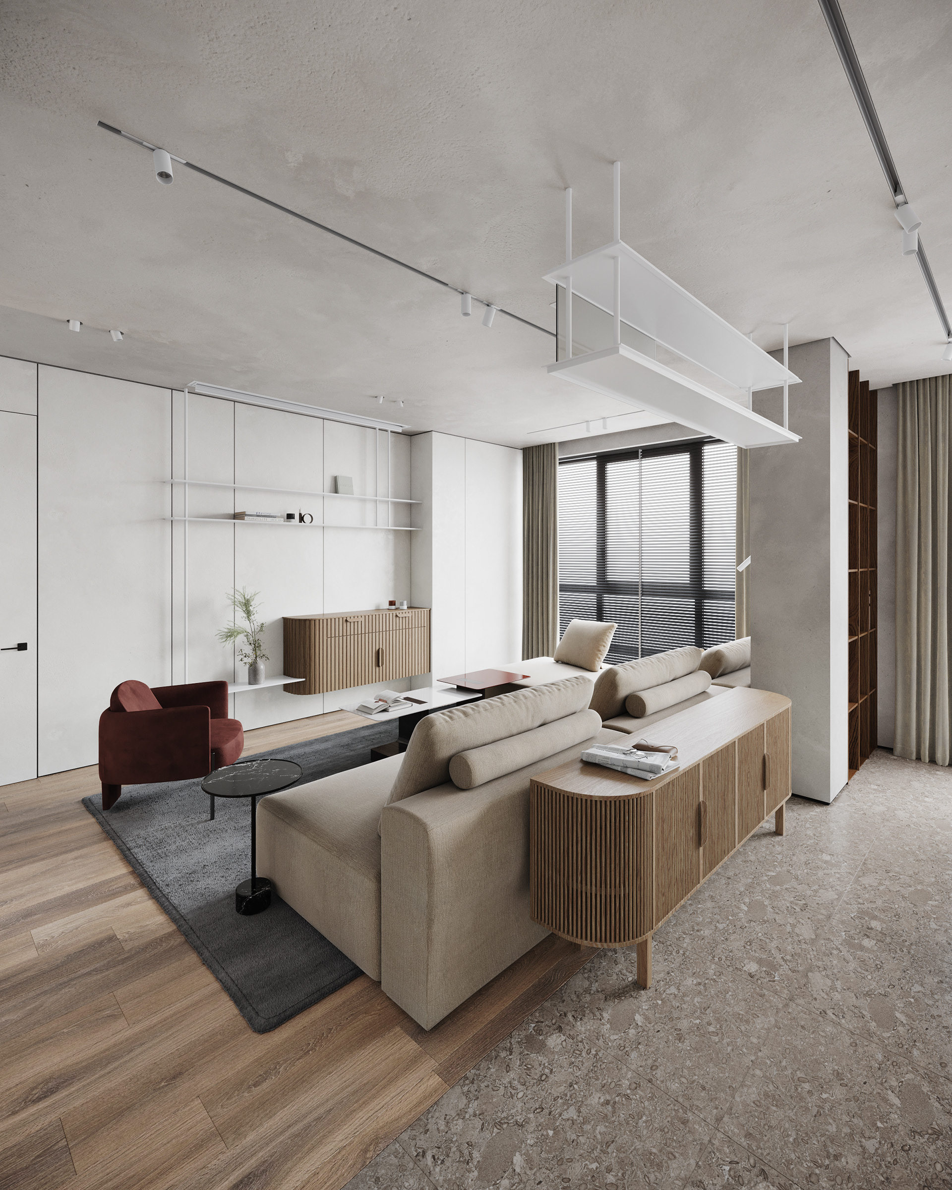 ALMATY APARTMENT 室内设计项目丨哈萨克斯坦阿拉木图丨Ursa Architects-14