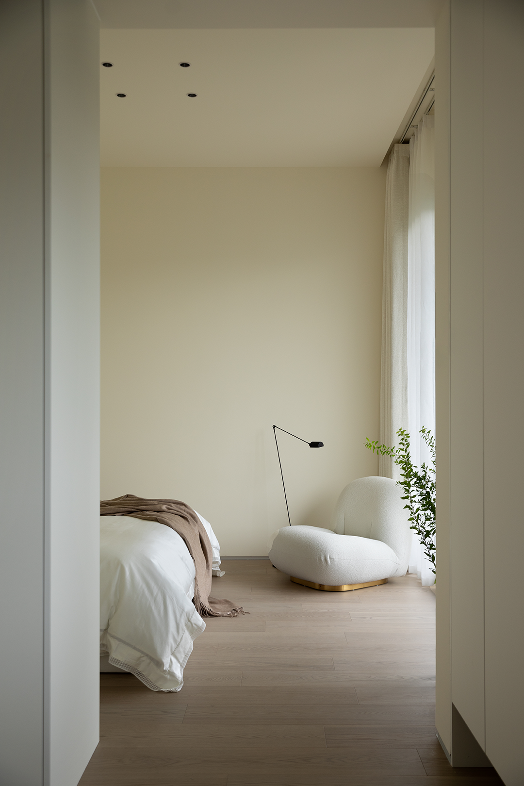 光之瀑布挑空别墅丨中国金华丨涵舍空间设计-64