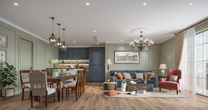 千岛湖玫瑰园 | 简约美式,与景同筑的诗意生活-48