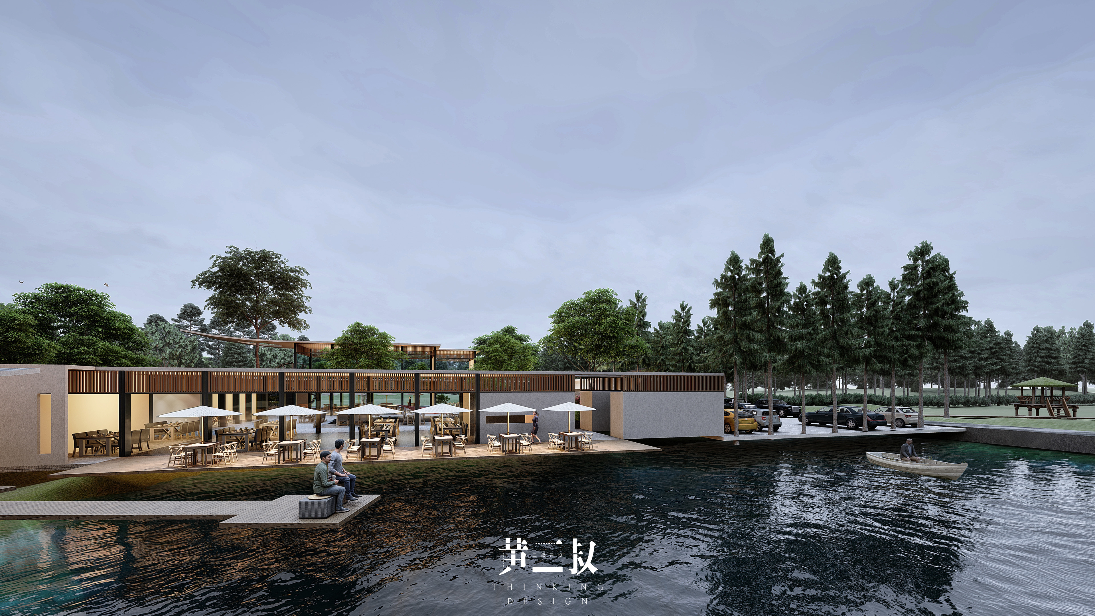 田园风光融入都市空间——公共空间田园餐厅设计-11