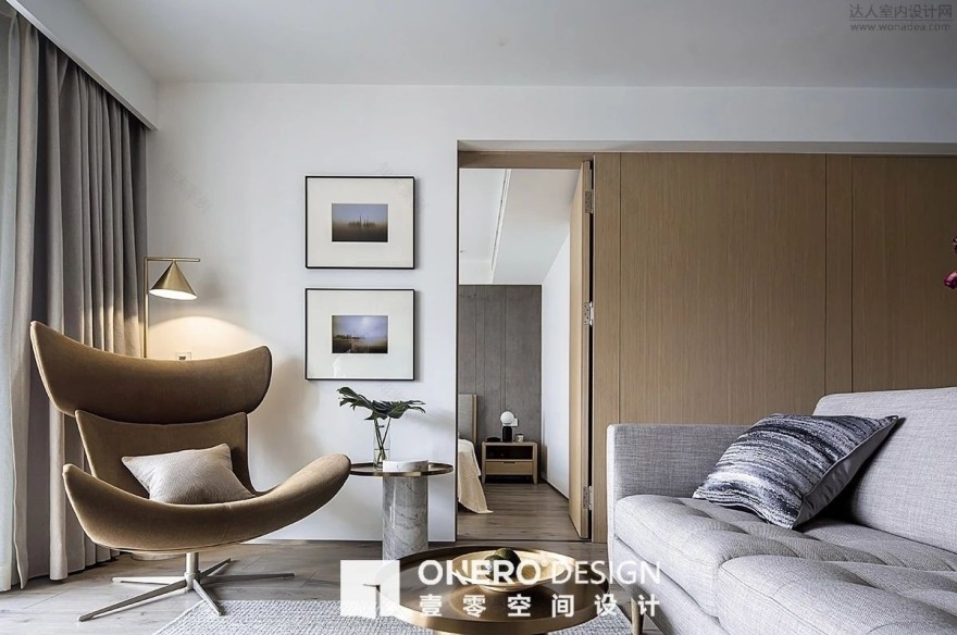 武汉壹零空间设计:葛洲坝城市广场120㎡私人住宅-8