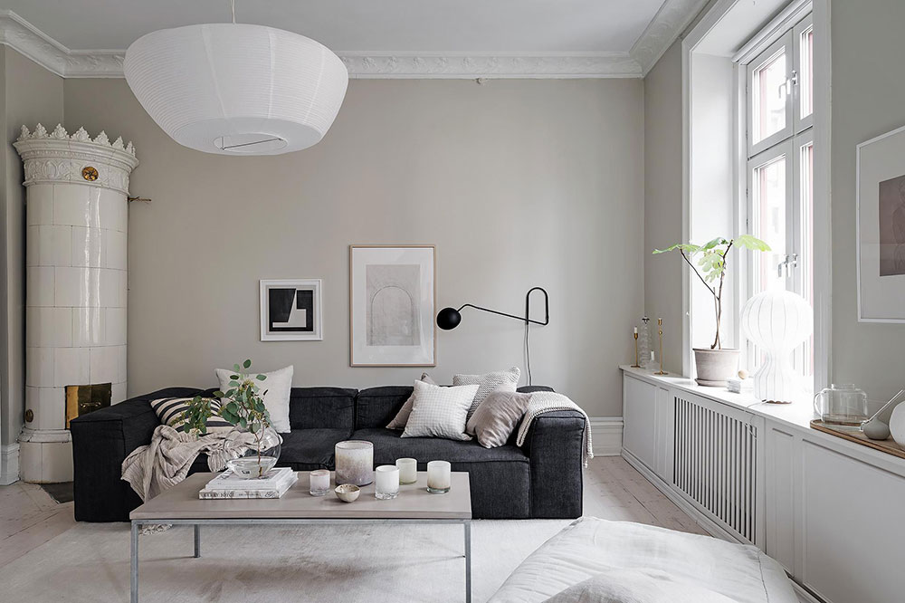 北欧风格瑞典公寓 | 温馨轻盈的优雅设计-6