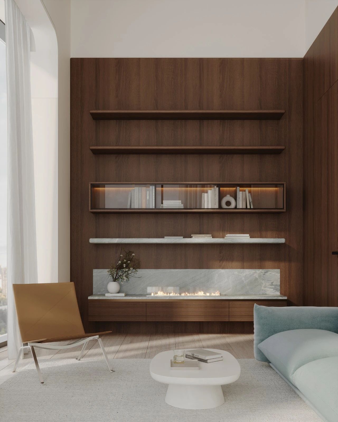 208㎡顶层大平层室内空间设计丨Babayants-40