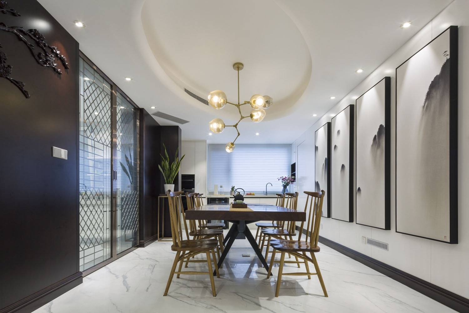 山东尚成设计实景照片--《墨韵雅清》-33