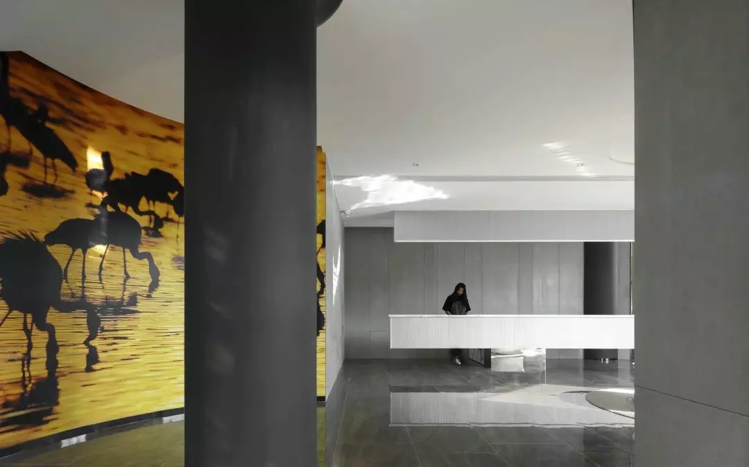 泰山脚下蓝莲花,现代艺术精品酒店设计-7