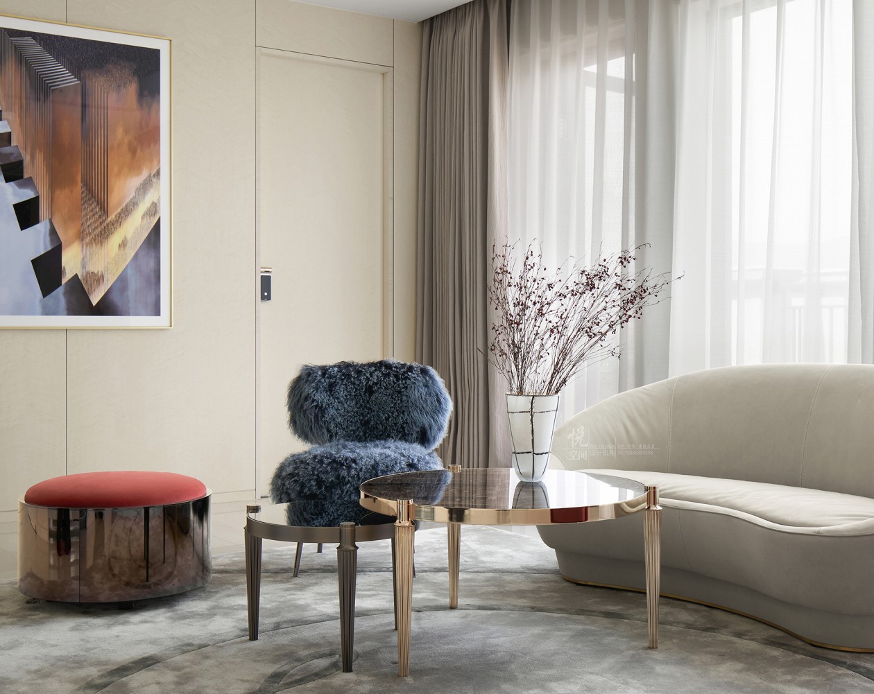 悦空间×私宅丨逸净设计-34