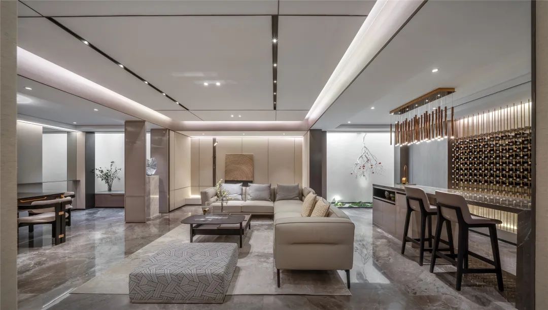 一然设计 | 金泰中央公园下叠样板间,生活美学的极致呈现-36