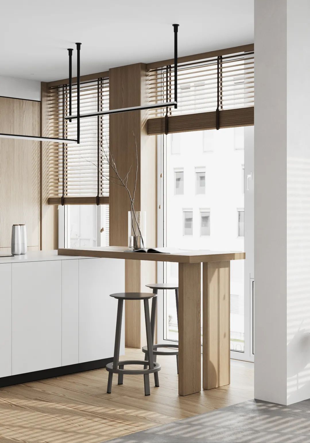 92㎡木质简约住宅丨Olga Bondar-9