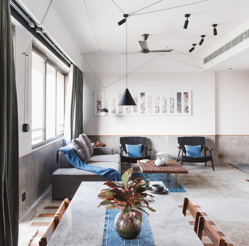 67㎡印度设计师“未完成”的私宅  Saransh-0